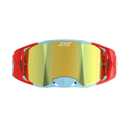 EKS - Lucid Caliber Light Blue/Gold Mirrored Lens Goggle