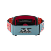 EKS - Lucid Caliber Light Blue/Gold Mirrored Lens Goggle