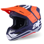 Alpinestars - 2026 SM7 Core Orange/Blue Matt Helmet
