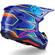Alpinestars - 2026 SM7 Cast Gloss Blue/Pink/Yellow Helmet