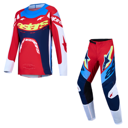 Alpinestars - 2027 Youth Supertech Dyna Red/White/Blue Mx Combo