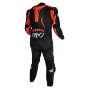 Berik - Mugello Black/Red 1 Piece Leather Suit