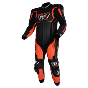 Berik - Mugello Black/Red 1 Piece Leather Suit
