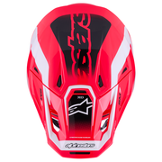 Alpinestars - 2026 SM7 Deed Gloss Red/Black/White Helmet