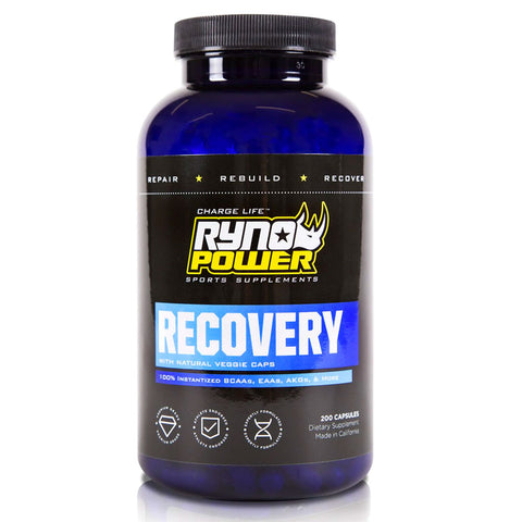 Ryno Power - Recovery Capsules - 200 Pack