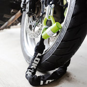 Lok Up - U Lock Disc Lock Black|Fluro Cable