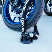 Lok Up - U LockDisc Lock Black|Silver Cable