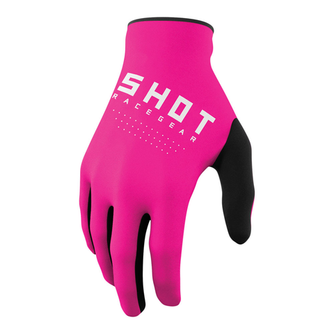 Shot - 2023 Kids Raw Gloves Pink