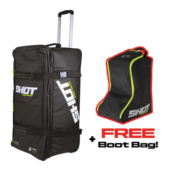 Shot Climatic Trolley & Boot Bag Combo