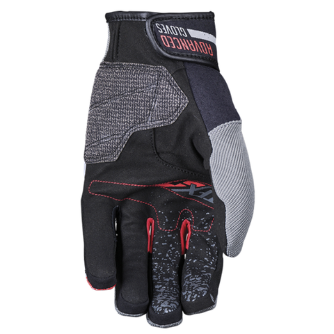 Five - TFX-4 Grey/Red Gloves