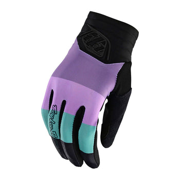 TLD - Womens Luxe Rugby Black Gloves