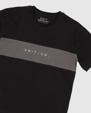 Unit - Kids Black Trestle Tee
