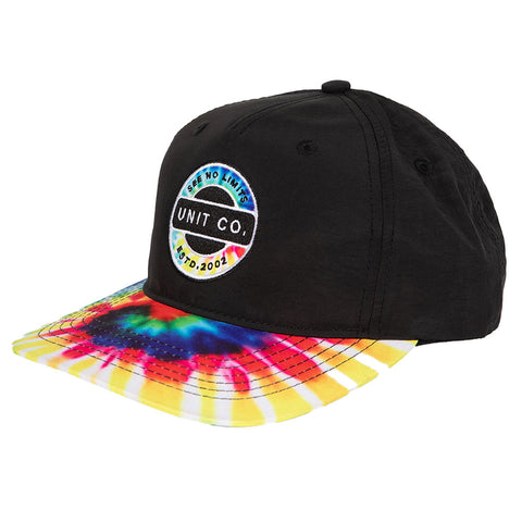 Unit - Youth Soda Black/Tie Dye Snapback Hat
