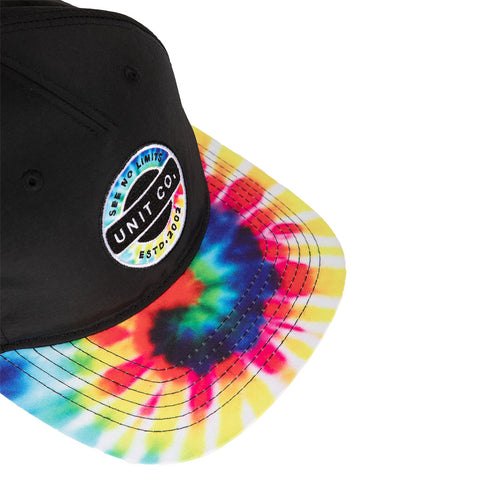 Unit - Youth Soda Black/Tie Dye Snapback Hat