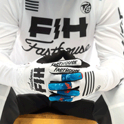 Fasthouse - Sanguaro TB Island Hopping White LE Gloves