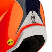 Fox - 2024 V1 Nitro Flo Orange/Navy Helmet