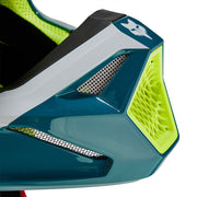 Fox - 2024 Youth V1 Nitro Maui Blue/White Helmet