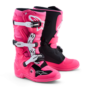 Alpinestars - Youth Tech 7S Pink/Black/White MX Boots