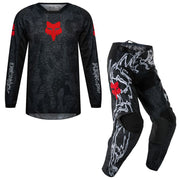 Fox - 2027 Youth 180 Abyss Black MX Combo