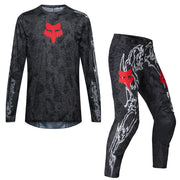 Fox - 2027 180 Abyss Black MX Combo