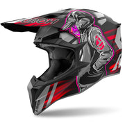 Airoh - Wraaap Cyber Red/Black Helmet