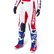 Alpinestars - 2025 LE Techstar Fortitude White/Red/Blue Pants