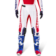 Alpinestars - 2025 LE Techstar Fortitude White/Red/Blue Pants