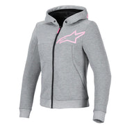 Alpinestars - Stella Chrome V2 Grey/Pink Sport Hoodie