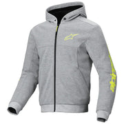 Alpinestars - Chrome V2 Grey/Yellow Sport Hoodie