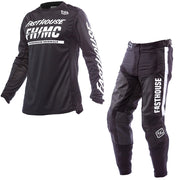 Fasthouse - Grindhouse Score Black/White MX Combo