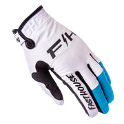 Fasthouse - Grindhouse Pro Apex White/Electric Blue Glove