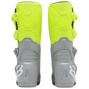 Fox - 2027 Youth Comp Yellow/Grey MX Boots