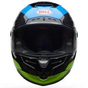 Bell Racestar DLX Corsa Green/Blue Helmet