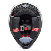 Bell - 2026 Moto 10 Spherical Grid White/Black Helmet