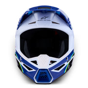 Alpinestars - Youth SM3 Falcon Blue/White/Black/Pink Helmet