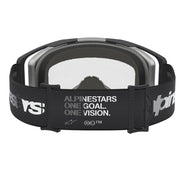 Alpinestars - Vision 8 Amber Black/Silver Clear Lens Goggle