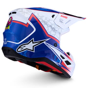 Alpinestars - SM7 Blaster White/Blue/Red Helmet