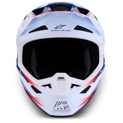 Alpinestars - SM7 Blaster White/Blue/Red Helmet