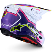 Alpinestars - SM7 Blaster Purple/Pink/White Helmet