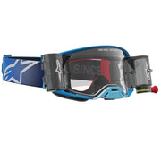 Alpinestars - Supertech Firma Blue/Silver Roll Off Goggle