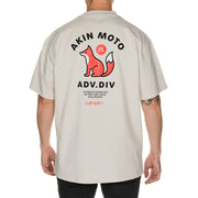 Akin Moto - ADV Bone White Tee