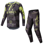 Alpinestars - 2025 Racer Hollow Dark-Camo Yellow MX Combo