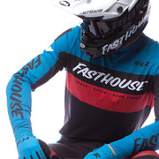 Fasthouse - Helix Daytona Electric Blue/Black MX Combo