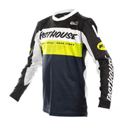 Fasthouse - Youth Grindhouse Pro Daytona Black/Flo Green MX Combo