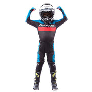 Fasthouse - Youth Grindhouse Pro Daytona Electric Blue/Black MX Combo