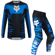 Fox - 2027 180 HD38 Black/Blue MX Combo