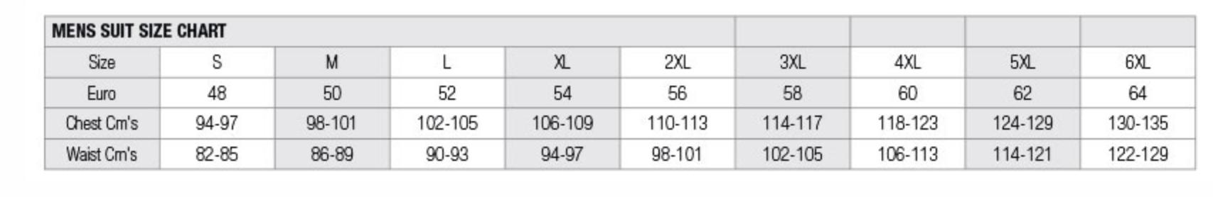 Difi - Ibiza Air Black Jacket Size Guide