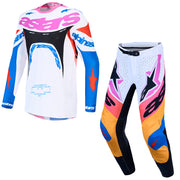 Alpinestars - 2027 Supertech Dyna White/Blue/Black/Purple MX Combo