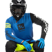Fasthouse - Carbon Eternal Electric Blue Gloves