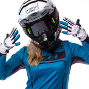 Fasthouse - Womens Grindhouse Pro Apex Electric Blue MX Combo